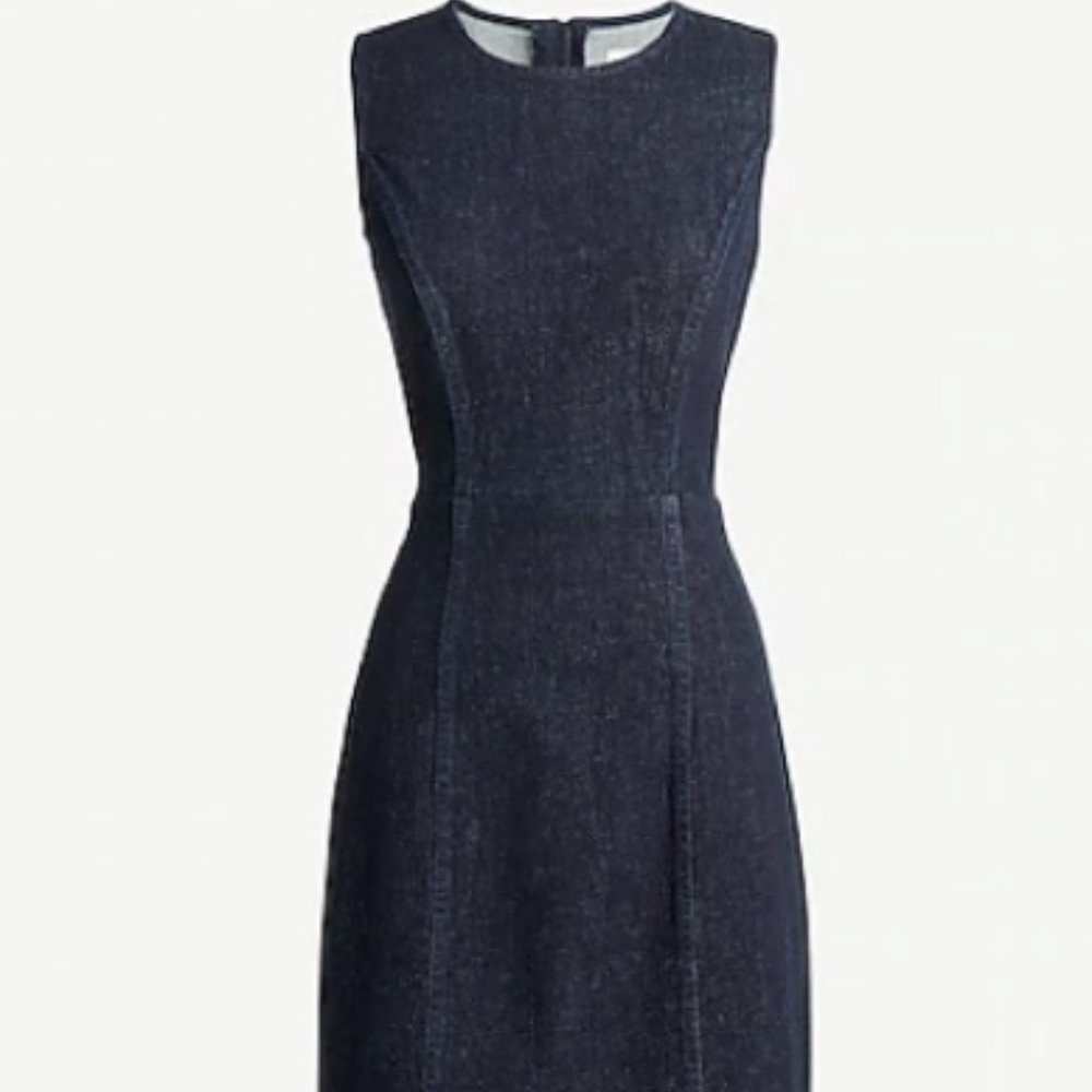 J. Crew ✨ Denim Dress - Picture 3 of 8